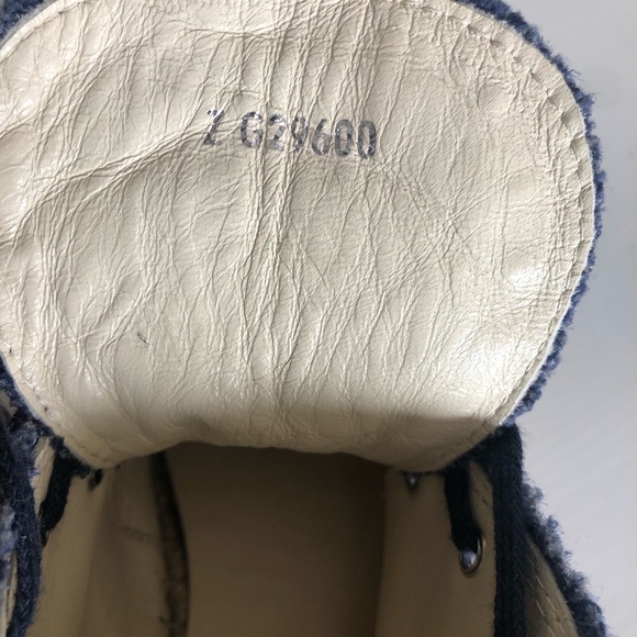 Chanel denim espadrilles High Top size 37 EU - Picture 4 of 9